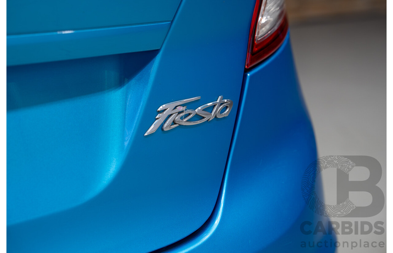 01/2014 Ford Fiesta Sport WZ 5d Hatchback Blue 1.0L