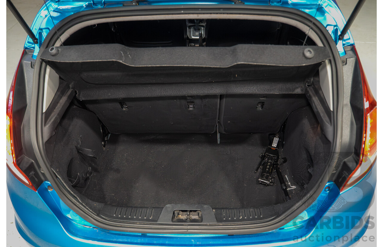 01/2014 Ford Fiesta Sport WZ 5d Hatchback Blue 1.0L