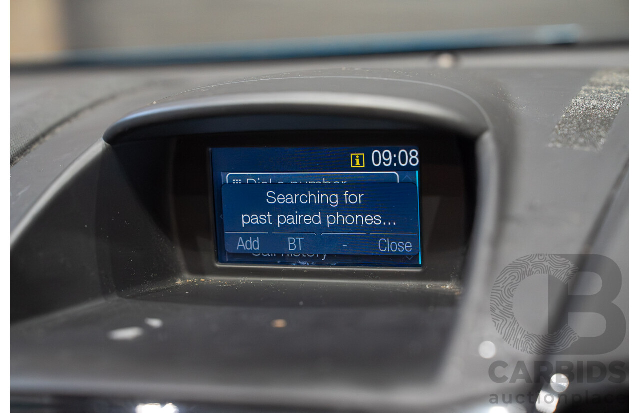 01/2014 Ford Fiesta Sport WZ 5d Hatchback Blue 1.0L