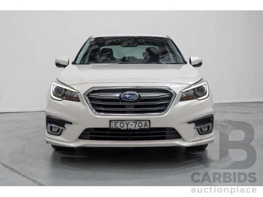 11/2019 Subaru Liberty 2.5i AWD MY19 4D Sedan Crystal White Pearl 2.5L
