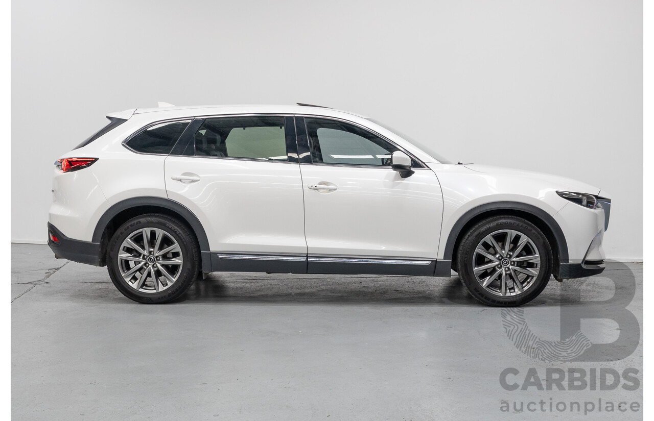 09/2017 Mazda CX-9 Azami (AWD) MY18 4D Wagon Snowflake White Pearl 2.5L - 7 Seats