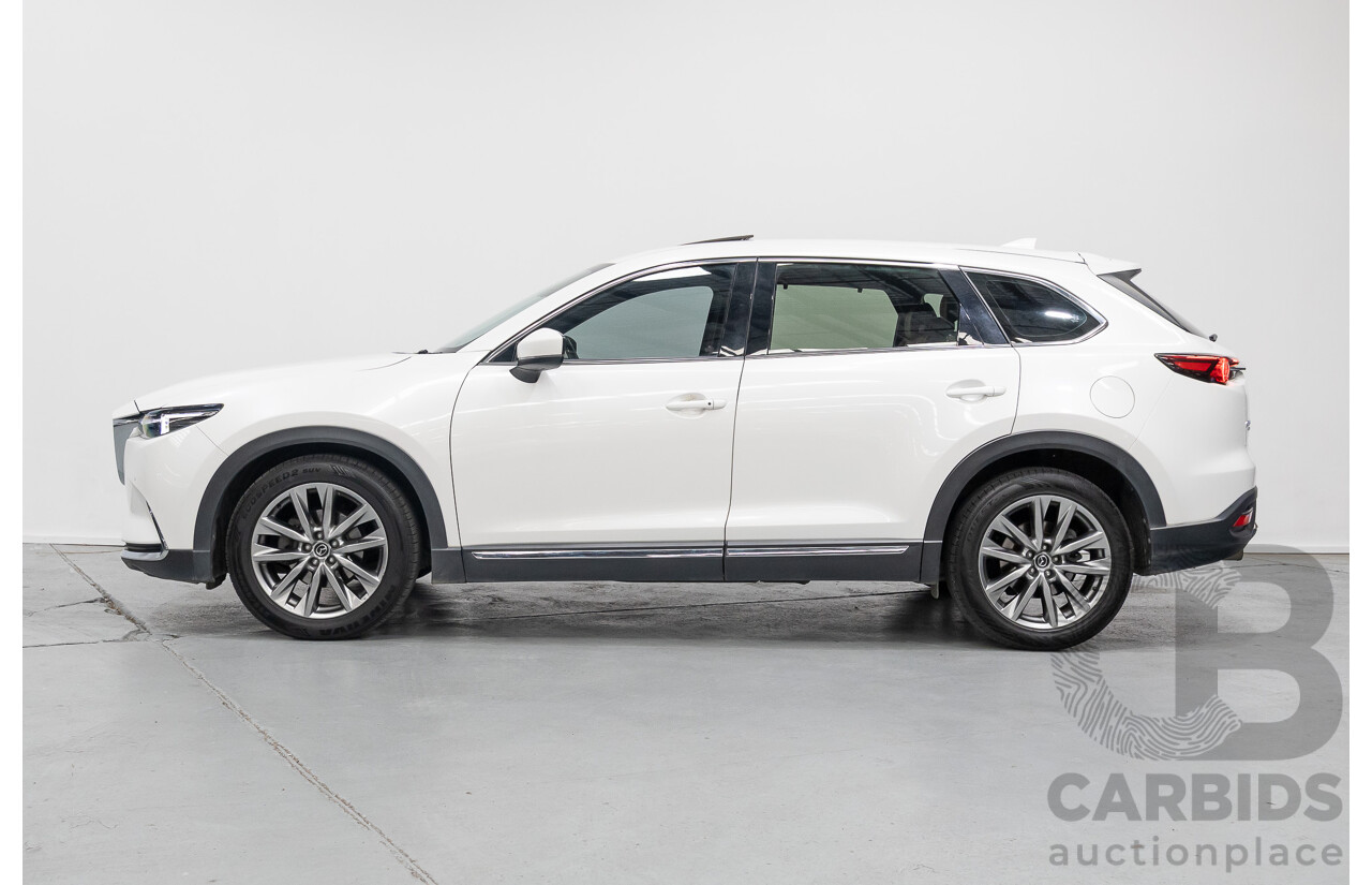 09/2017 Mazda CX-9 Azami (AWD) MY18 4D Wagon Snowflake White Pearl 2.5L - 7 Seats