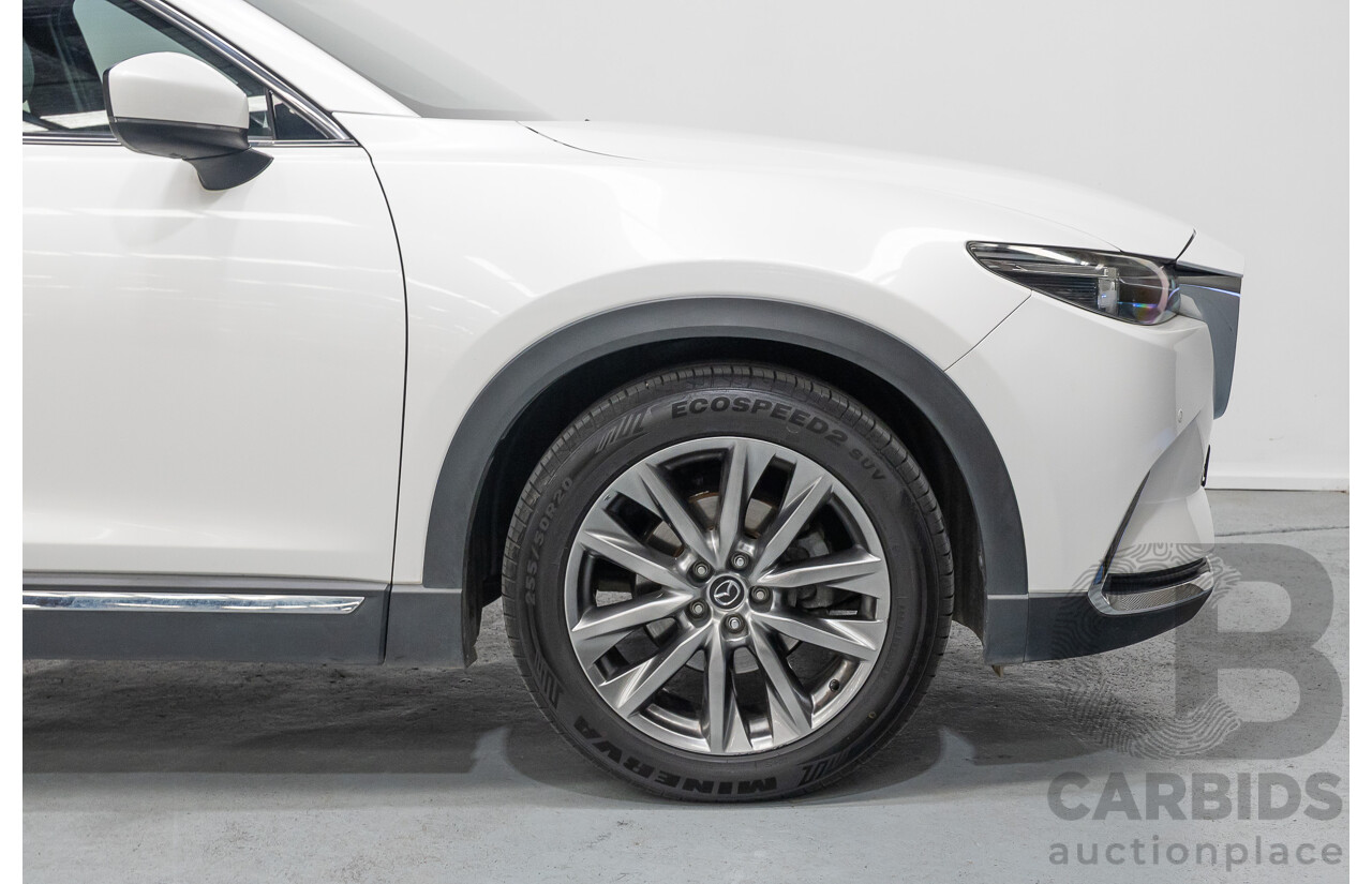09/2017 Mazda CX-9 Azami (AWD) MY18 4D Wagon Snowflake White Pearl 2.5L - 7 Seats
