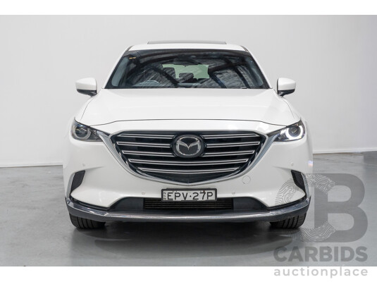 09/2017 Mazda CX-9 Azami (AWD) MY18 4D Wagon Snowflake White Pearl 2.5L - 7 Seats