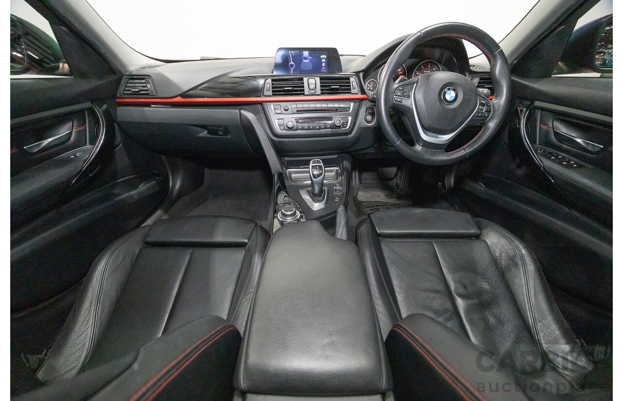 1/2013 BMW 320d Sport F30 4d Sedan Black Sapphire Metallic Turbo Diesel 2.0L