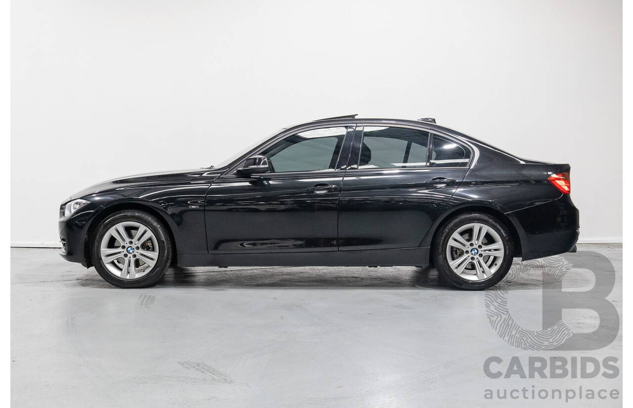 1/2013 BMW 320d Sport F30 4d Sedan Black Sapphire Metallic Turbo Diesel 2.0L