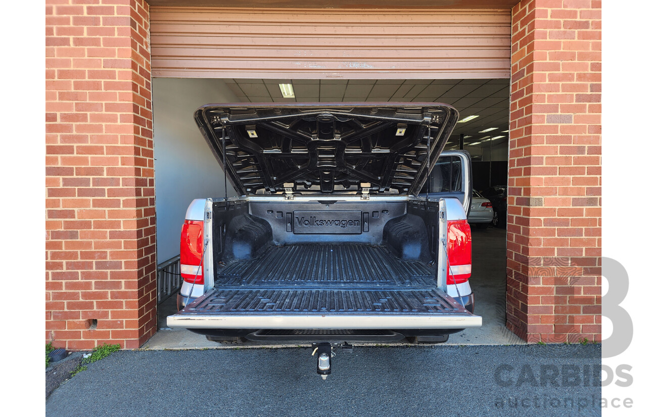 09/2011 Volkswagen Amarok Tdi340 (4x2) 2H Dual Cab Utility Silver 2.0L