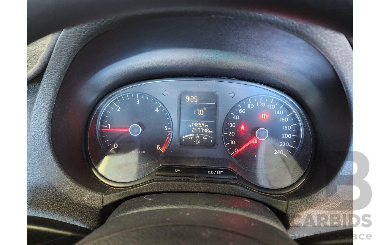 09/2011 Volkswagen Amarok Tdi340 (4x2) 2H Dual Cab Utility Silver 2.0L