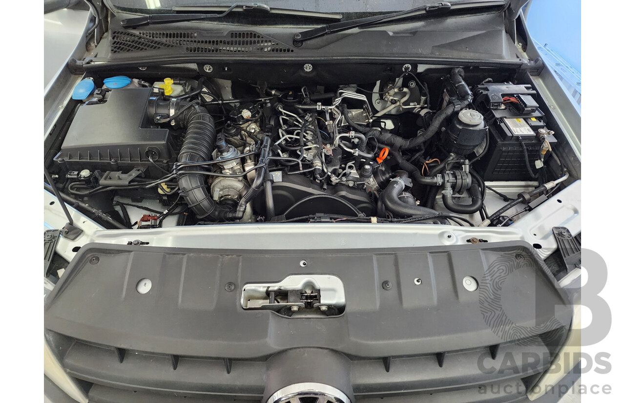 09/2011 Volkswagen Amarok Tdi340 (4x2) 2H Dual Cab Utility Silver 2.0L