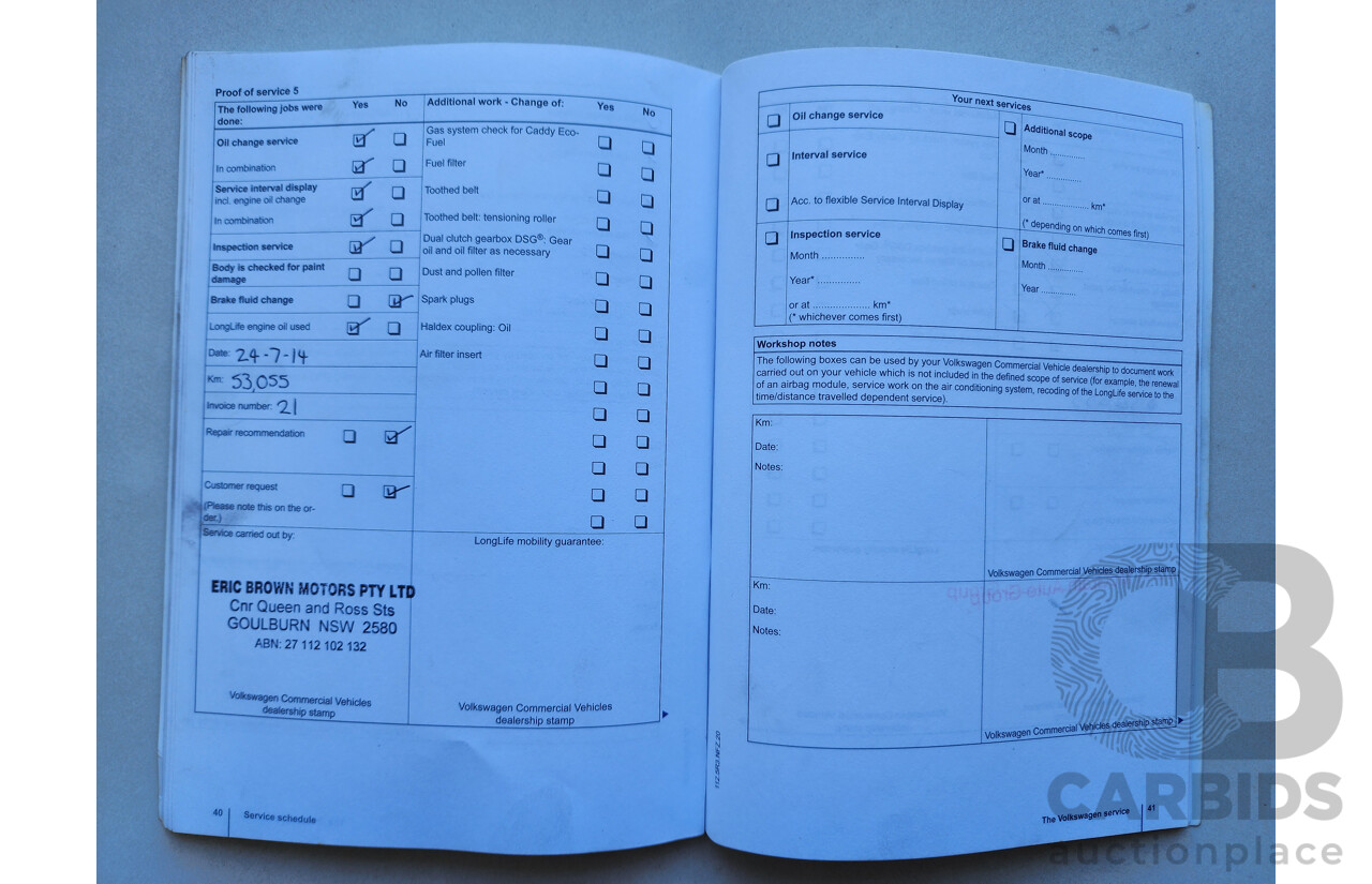 09/2011 Volkswagen Amarok Tdi340 (4x2) 2H Dual Cab Utility Silver 2.0L