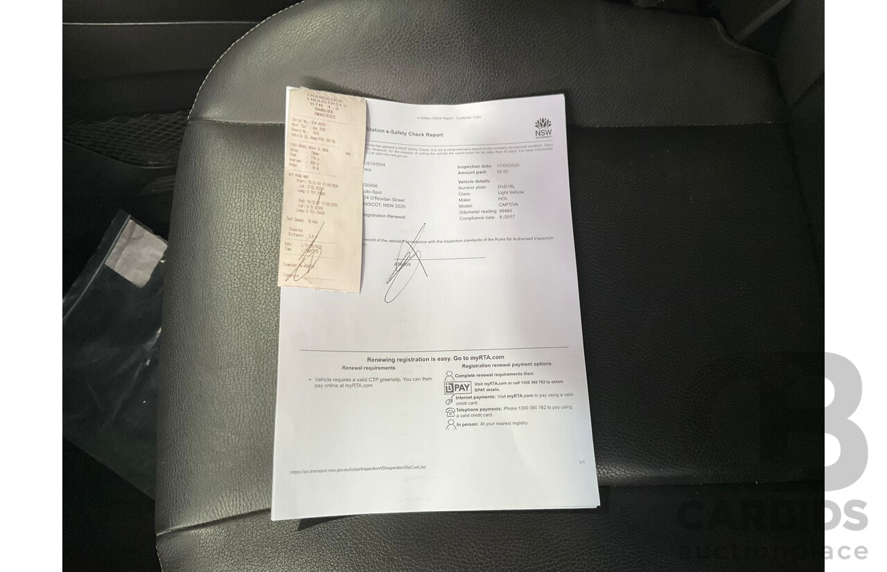 08/2017 Holden Captiva 7 LTZ (AWD) CG MY18 4d Wagon Nitrate Silver Metallic Turbo Diesel 2.2L