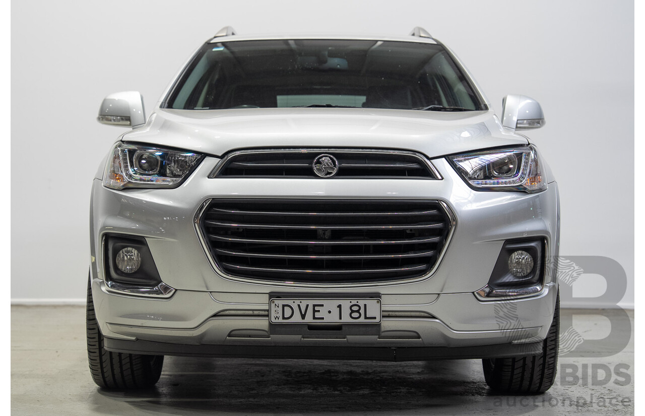 08/2017 Holden Captiva 7 LTZ (AWD) CG MY18 4d Wagon Nitrate Silver Metallic Turbo Diesel 2.2L