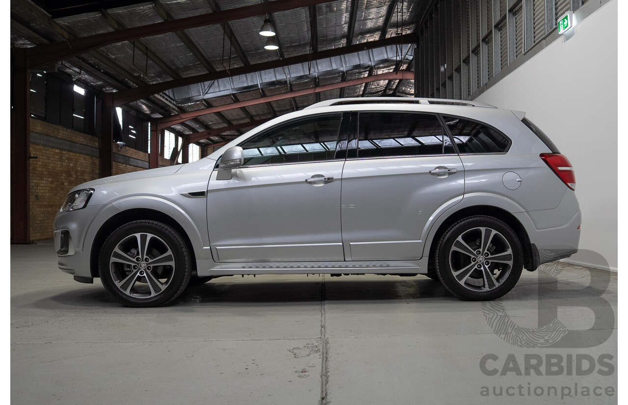 08/2017 Holden Captiva 7 LTZ (AWD) CG MY18 4d Wagon Nitrate Silver Metallic Turbo Diesel 2.2L