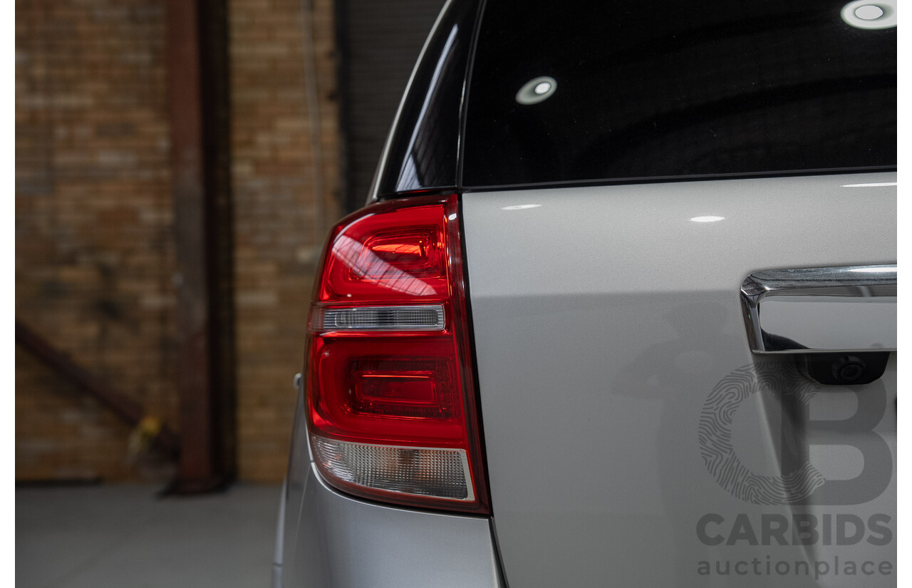 08/2017 Holden Captiva 7 LTZ (AWD) CG MY18 4d Wagon Nitrate Silver Metallic Turbo Diesel 2.2L