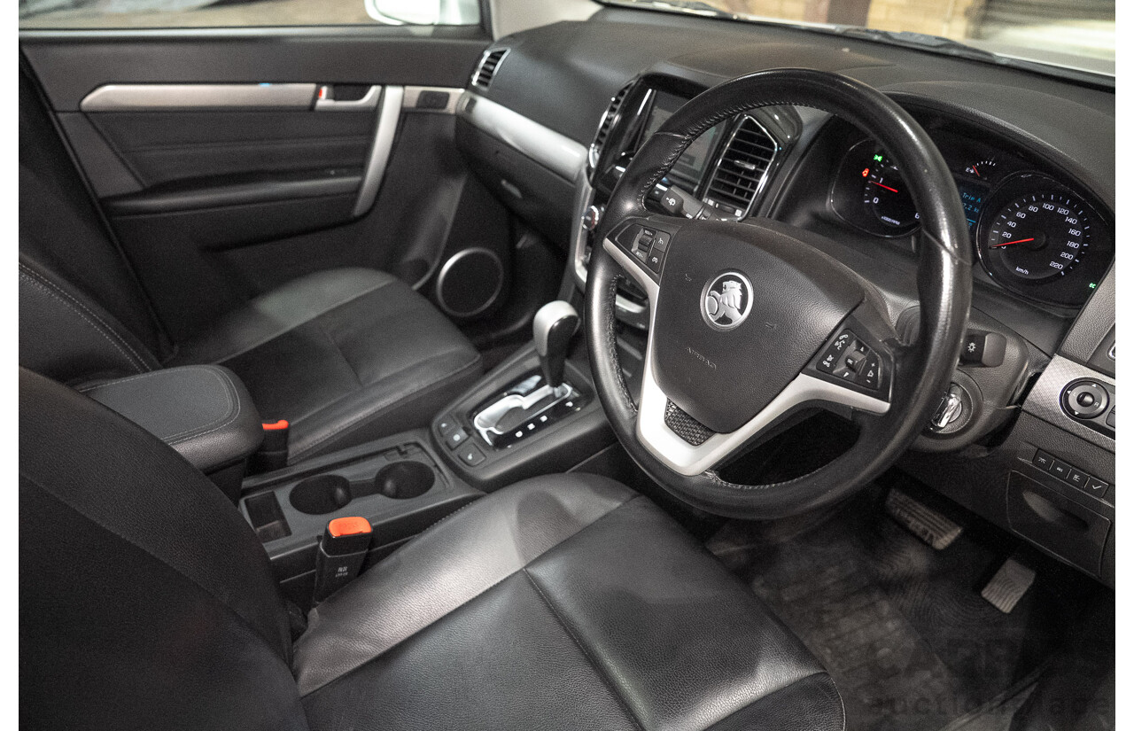 08/2017 Holden Captiva 7 LTZ (AWD) CG MY18 4d Wagon Nitrate Silver Metallic Turbo Diesel 2.2L