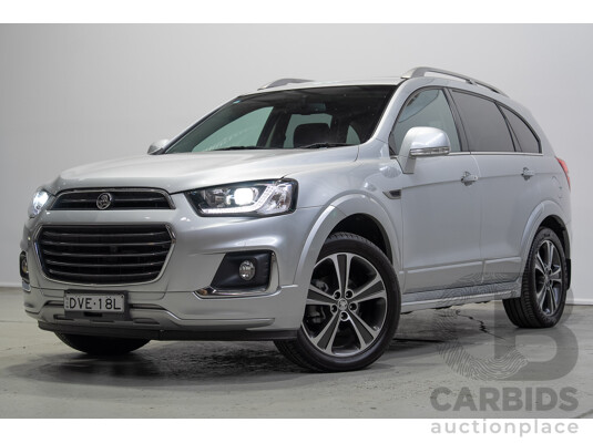 08/2017 Holden Captiva 7 LTZ (AWD) CG MY18 4d Wagon Nitrate Silver Metallic Turbo Diesel 2.2L