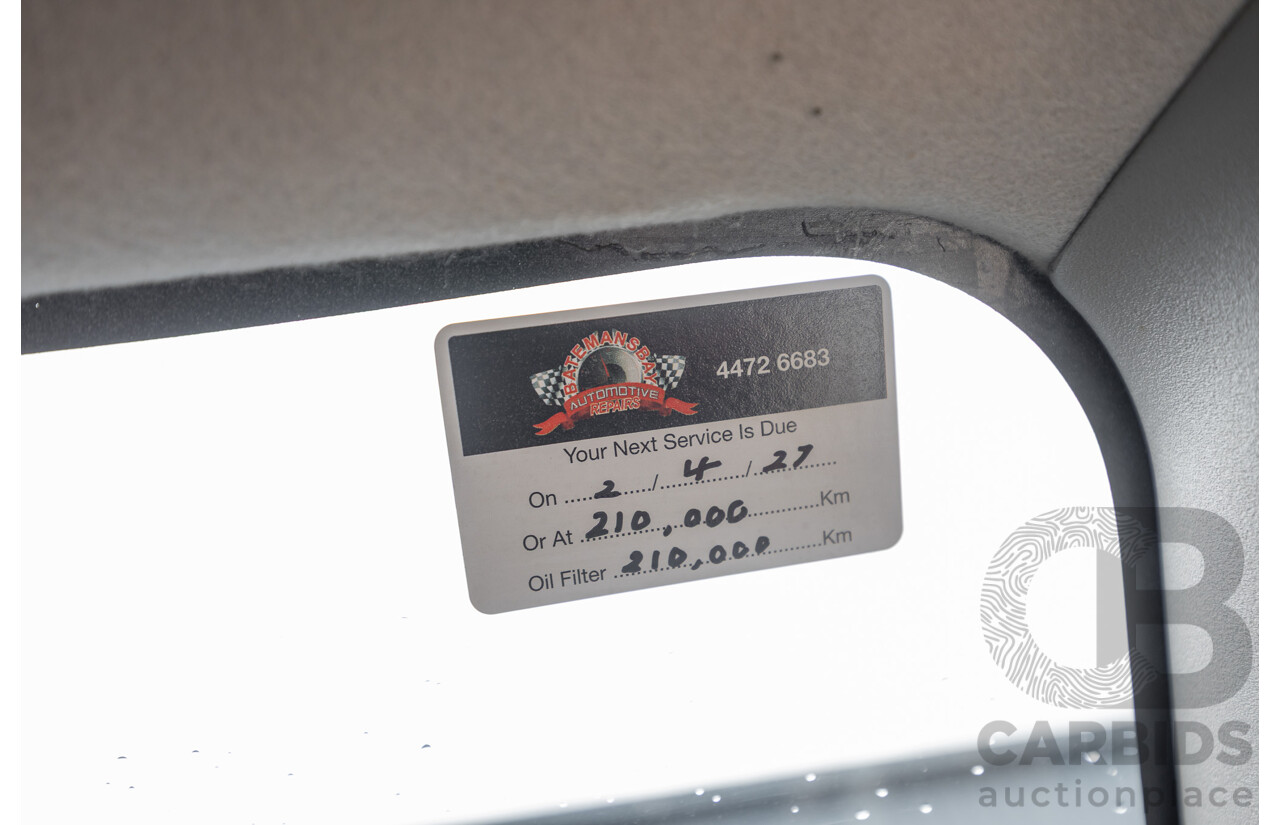 03/2015 Mitsubishi Triton GL MN MY15 C/Chas white  2.4L