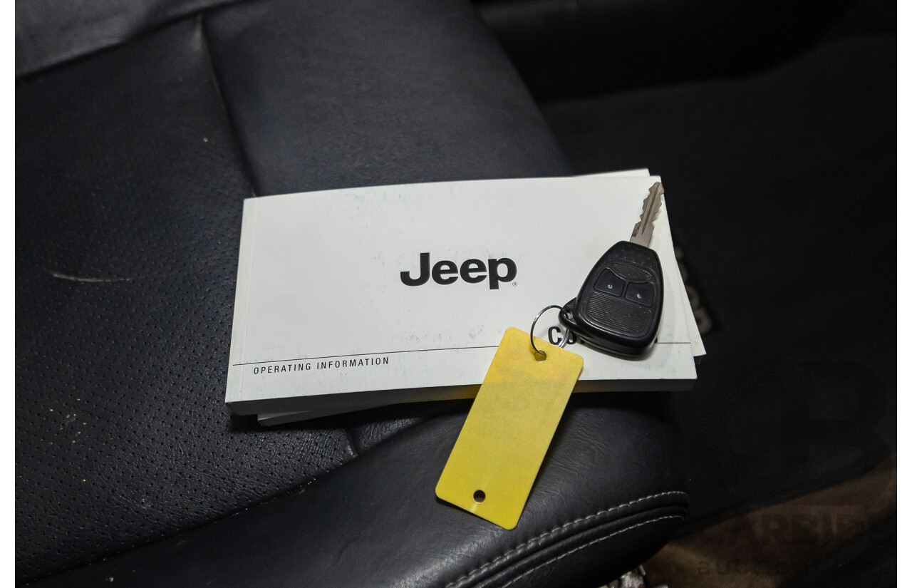 06/2015 Jeep Compass Limited (4x4) MK MY14 4d Wagon Black 2.4L