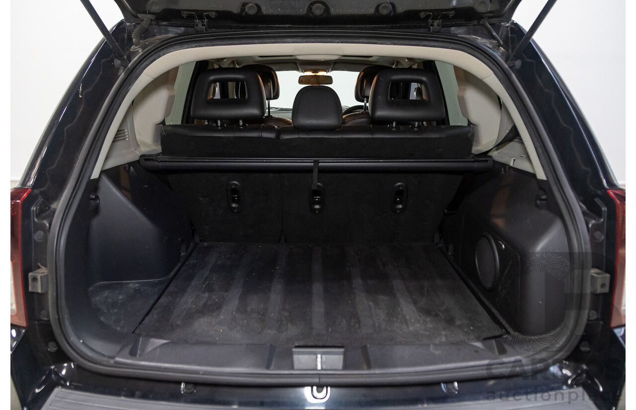 06/2015 Jeep Compass Limited (4x4) MK MY14 4d Wagon Black 2.4L