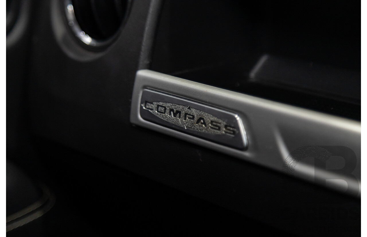 06/2015 Jeep Compass Limited (4x4) MK MY14 4d Wagon Black 2.4L