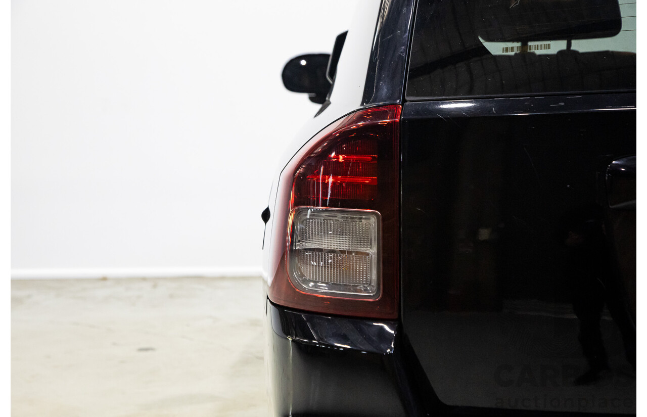 06/2015 Jeep Compass Limited (4x4) MK MY14 4d Wagon Black 2.4L