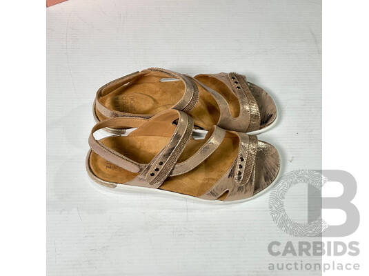 Ziera Beaux Platino Womens Sandal Size 40