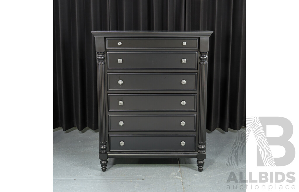 Good Reproduction Chest of Six Drawers