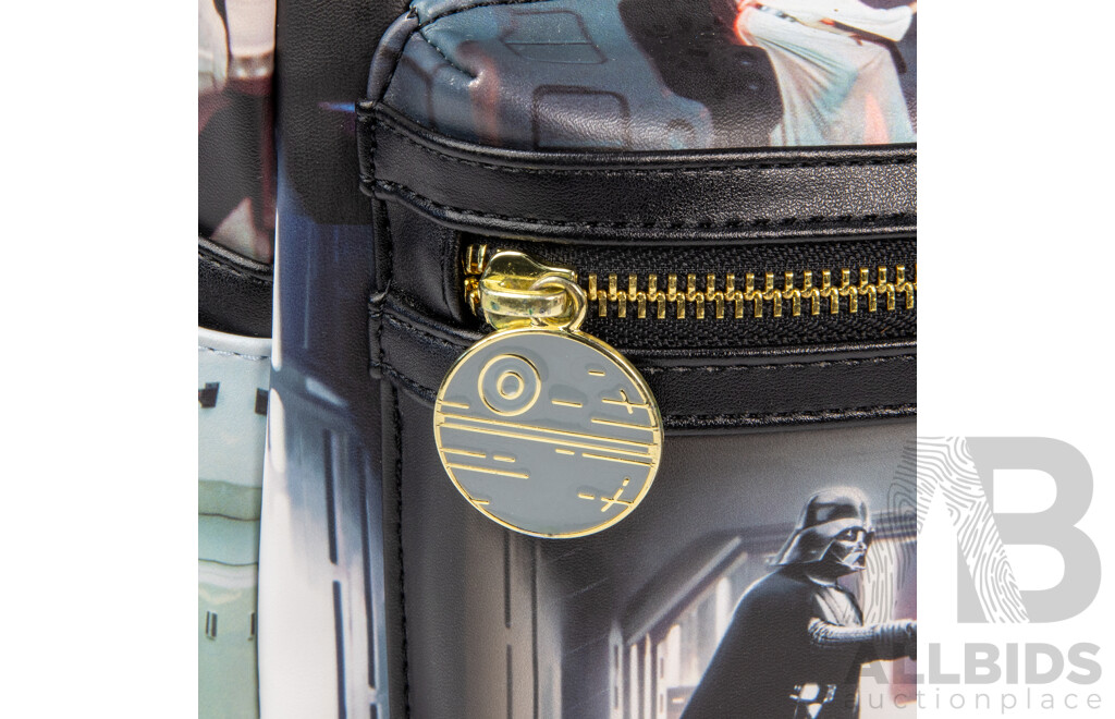 Star Wars Loungefly Faux Leather Printed Backpack