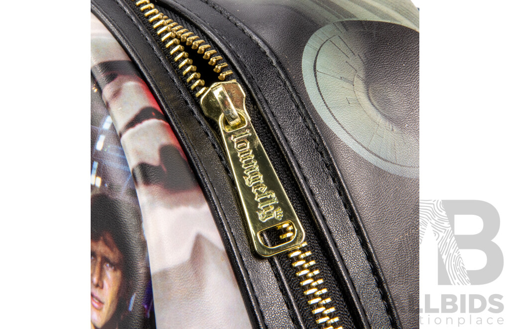 Star Wars Loungefly Faux Leather Printed Backpack