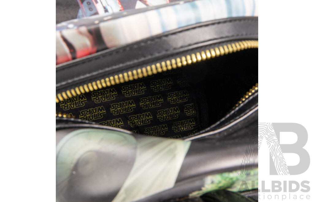 Star Wars Loungefly Faux Leather Printed Backpack