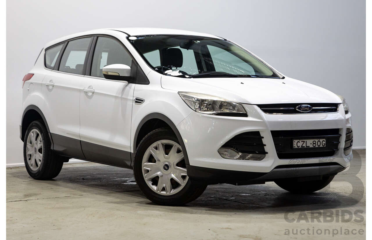 05/2015 Ford Kuga Ambiente TF MK 2 4d Wagon White 1.5L