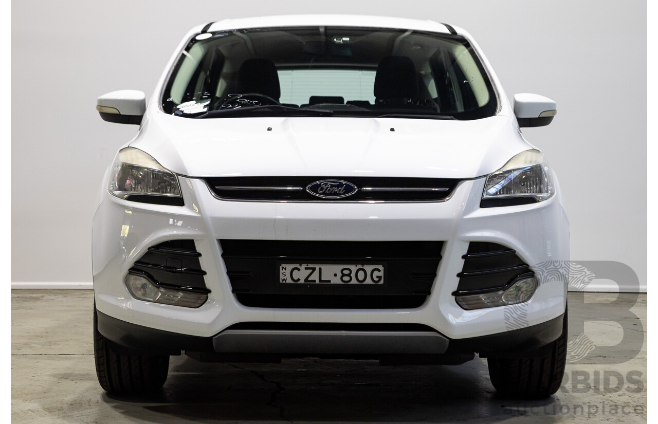 05/2015 Ford Kuga Ambiente TF MK 2 4d Wagon White 1.5L