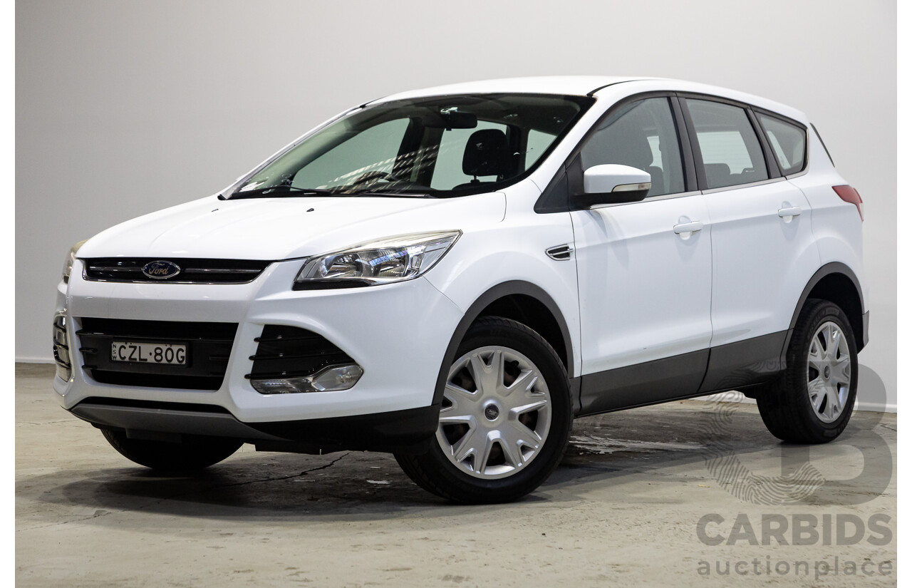 05/2015 Ford Kuga Ambiente TF MK 2 4d Wagon White 1.5L