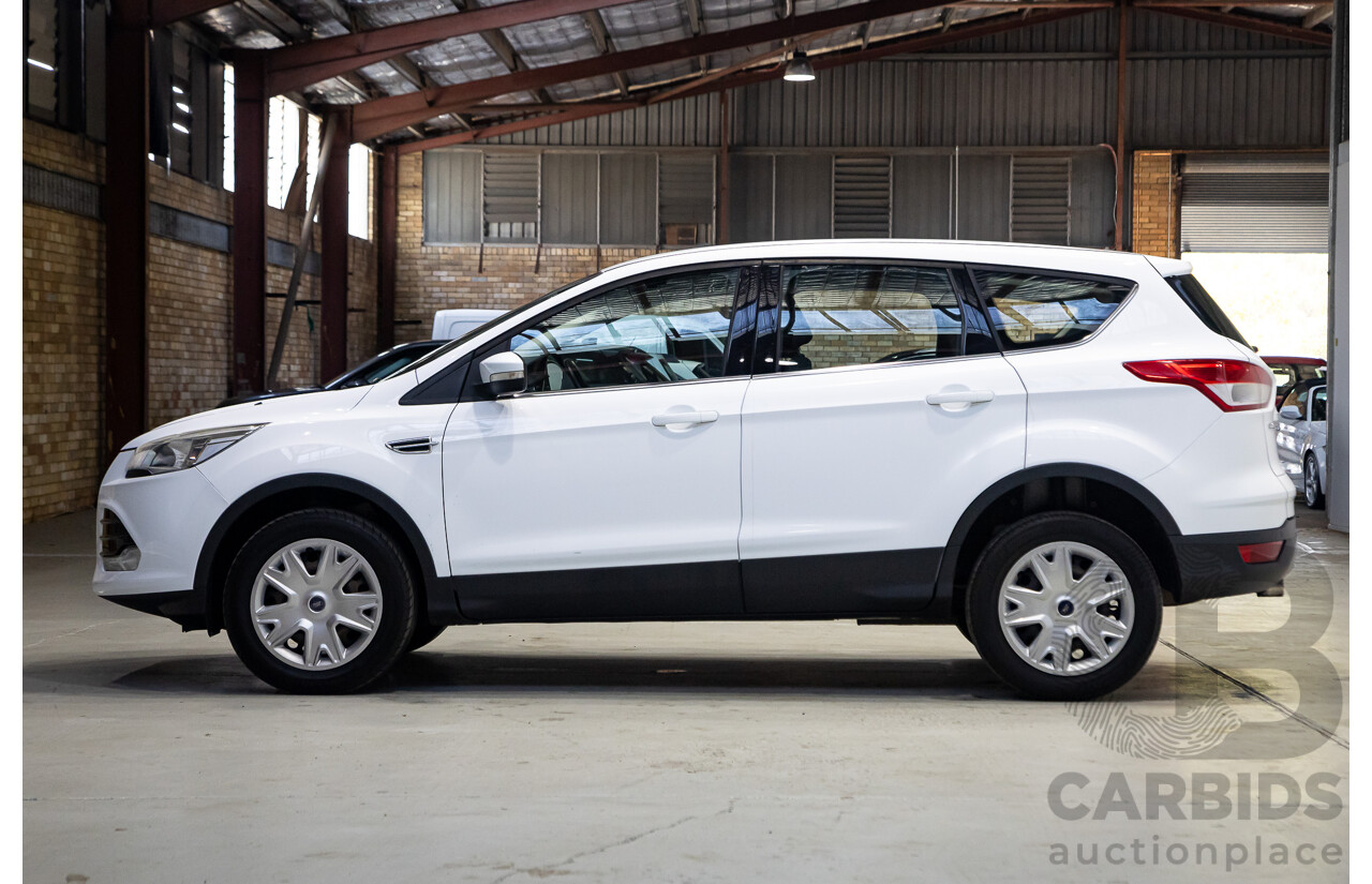05/2015 Ford Kuga Ambiente TF MK 2 4d Wagon White 1.5L