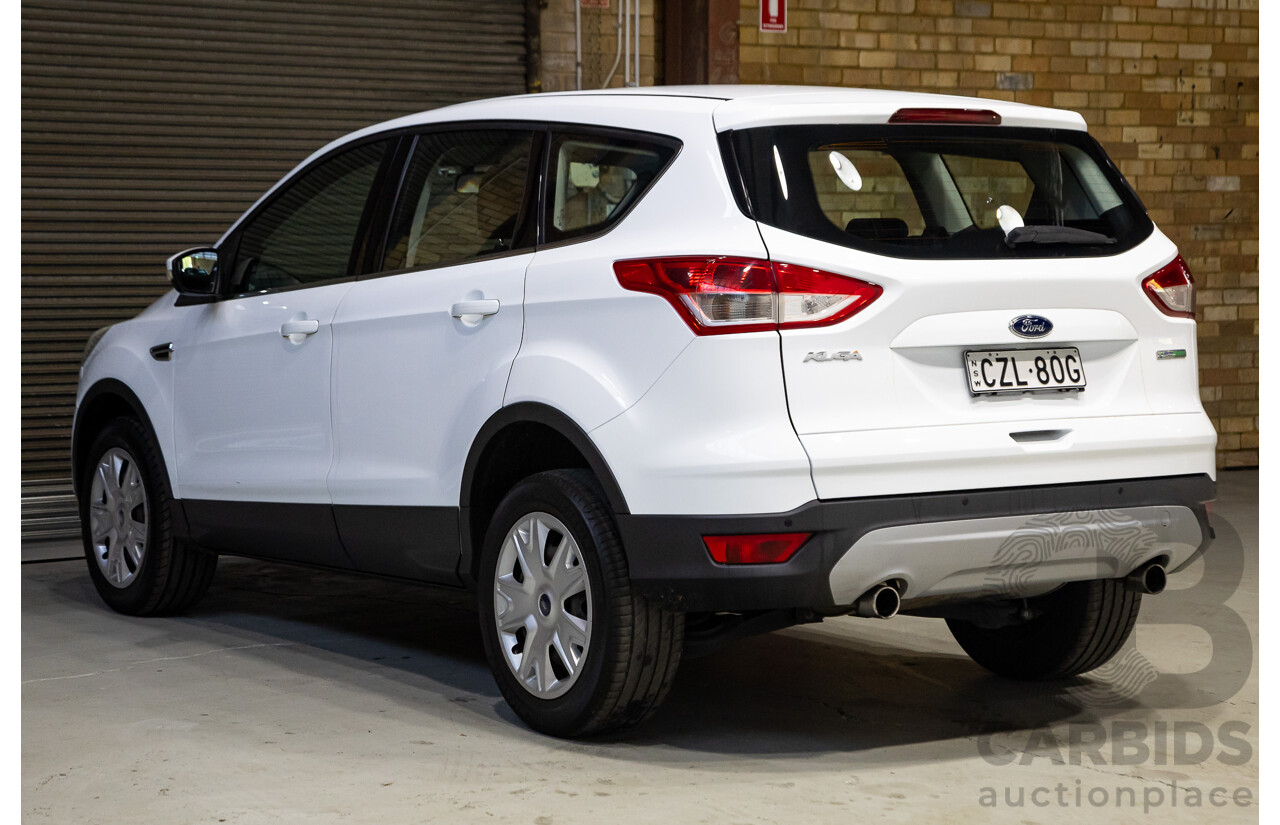 05/2015 Ford Kuga Ambiente TF MK 2 4d Wagon White 1.5L