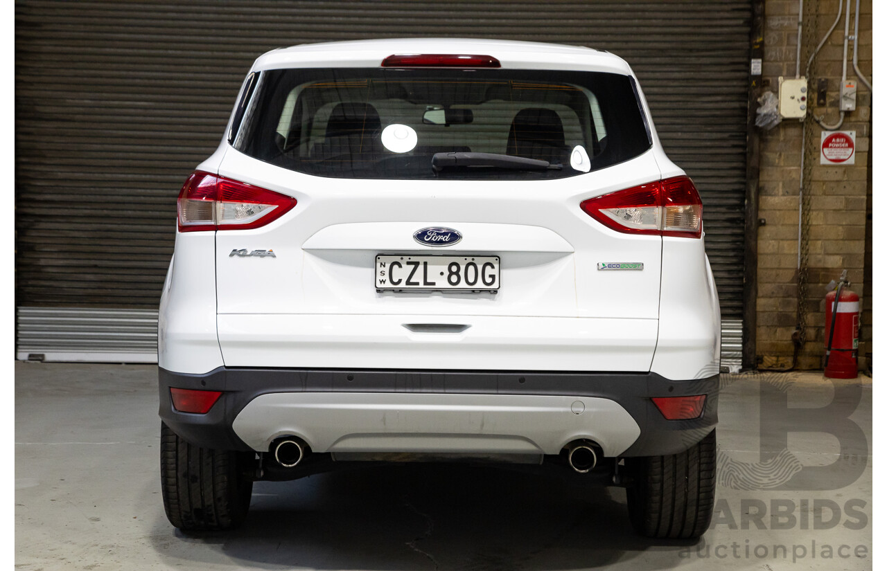 05/2015 Ford Kuga Ambiente TF MK 2 4d Wagon White 1.5L