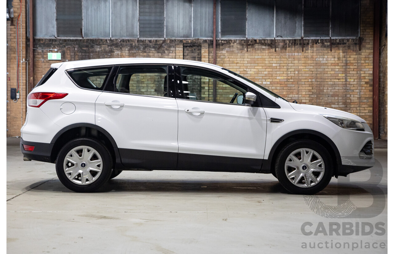 05/2015 Ford Kuga Ambiente TF MK 2 4d Wagon White 1.5L