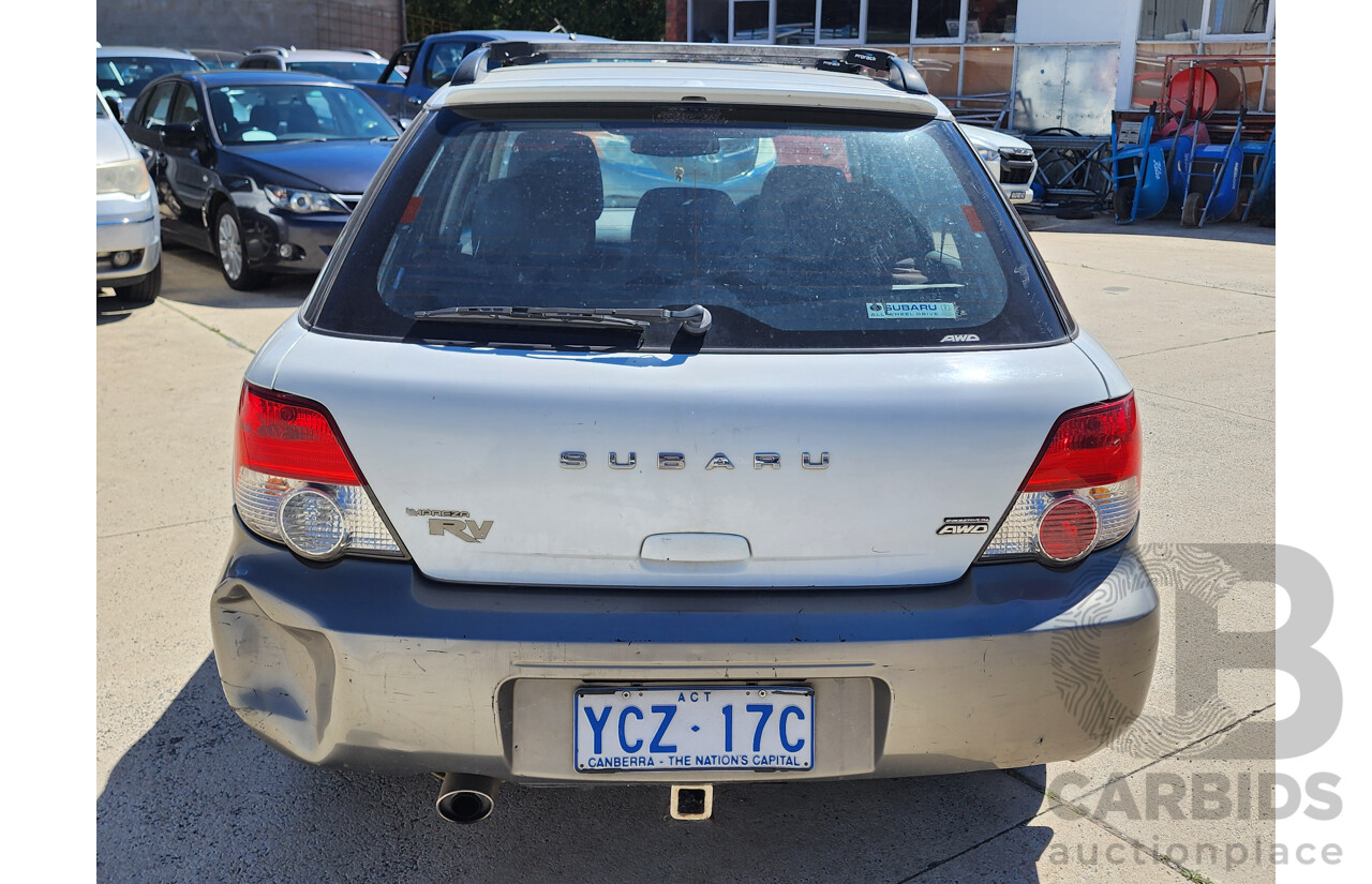 07/2003 Subaru Impreza RV (awd) MY03 5d Hatchback White 2.0L