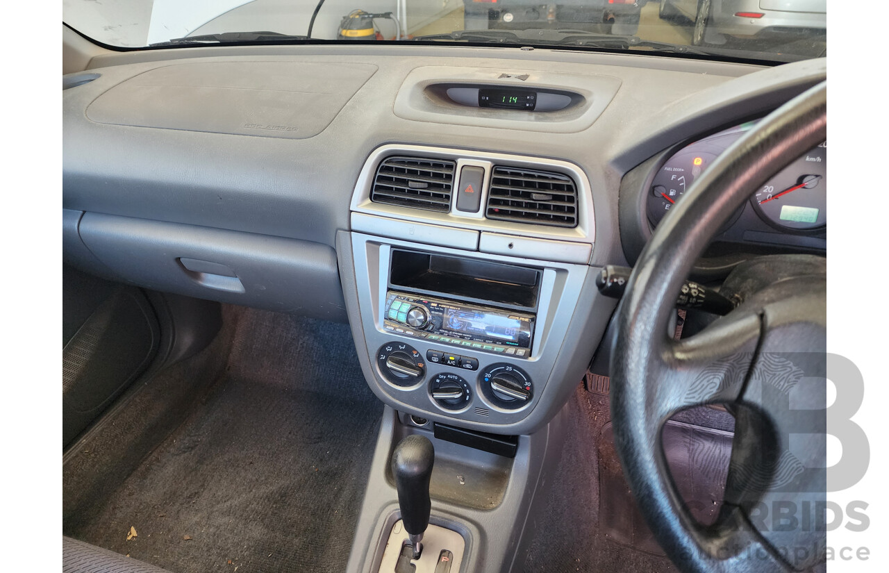 07/2003 Subaru Impreza RV (awd) MY03 5d Hatchback White 2.0L