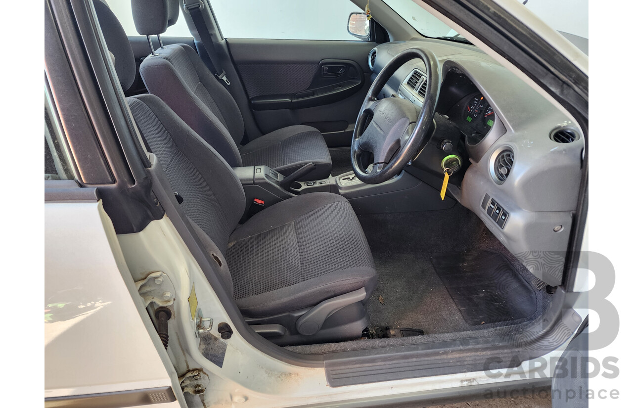 07/2003 Subaru Impreza RV (awd) MY03 5d Hatchback White 2.0L