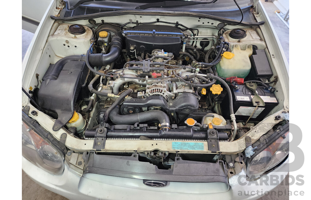07/2003 Subaru Impreza RV (awd) MY03 5d Hatchback White 2.0L