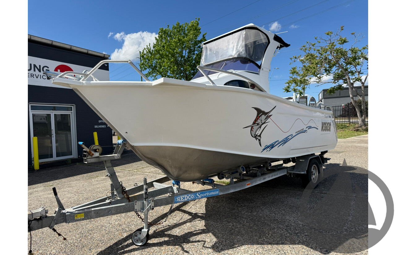 NO RESERVE | 2014 Formosa 550 Classic Center Cabin MK3, 140HP 4 Stroke Suzuki