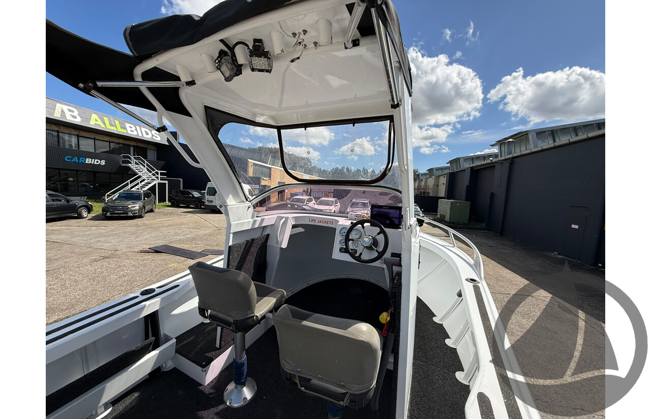 NO RESERVE | 2014 Formosa 550 Classic Center Cabin MK3, 140HP 4 Stroke Suzuki