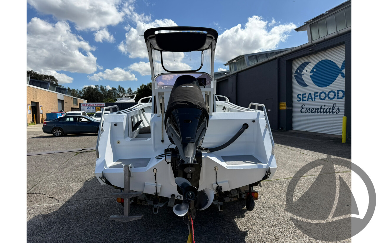 NO RESERVE | 2014 Formosa 550 Classic Center Cabin MK3, 140HP 4 Stroke Suzuki