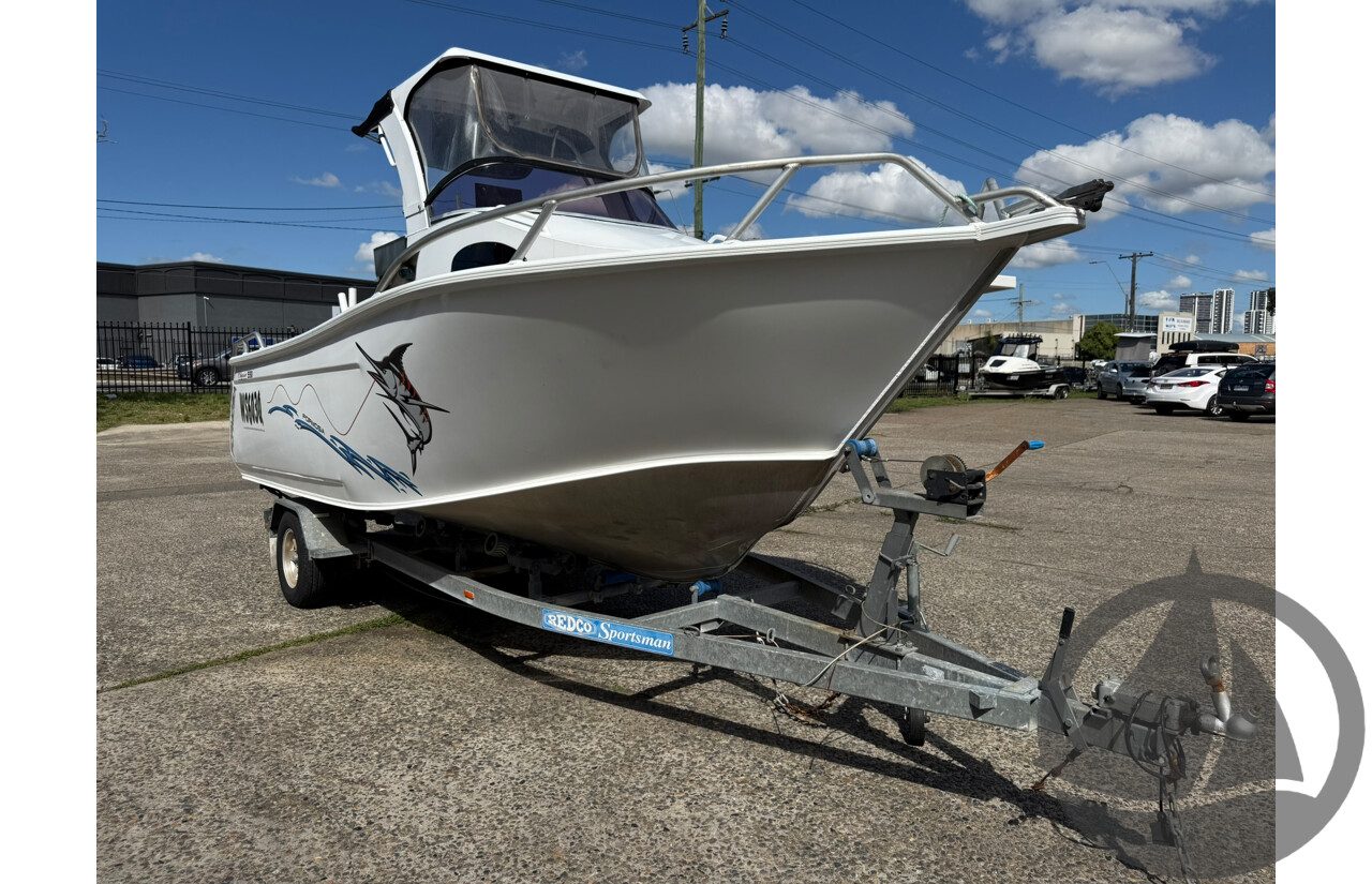 NO RESERVE | 2014 Formosa 550 Classic Center Cabin MK3, 140HP 4 Stroke Suzuki