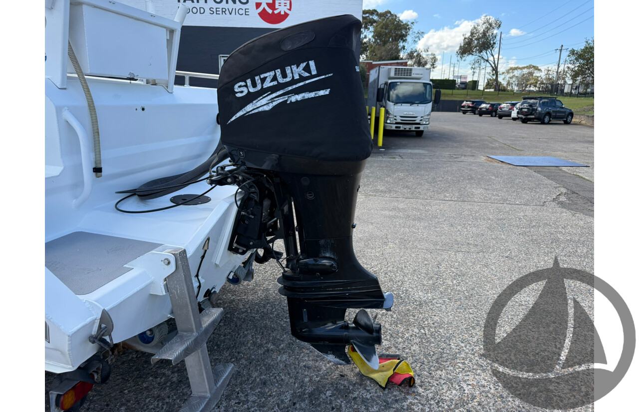 NO RESERVE | 2014 Formosa 550 Classic Center Cabin MK3, 140HP 4 Stroke Suzuki