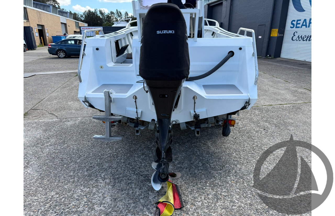 NO RESERVE | 2014 Formosa 550 Classic Center Cabin MK3, 140HP 4 Stroke Suzuki