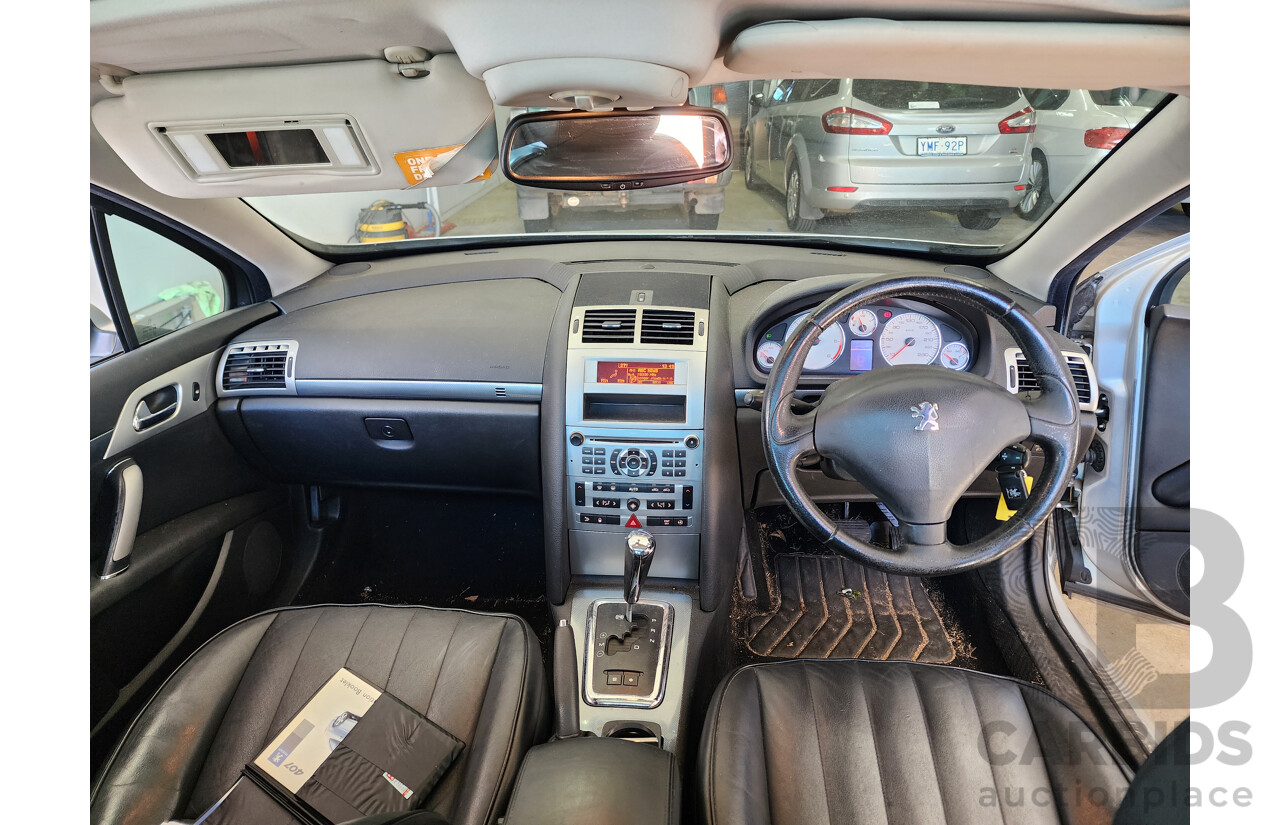 01/2007 Peugeot 407 ST HDi Touring Executive MY06 UPGRADE 4d Wagon Silver 2.0L