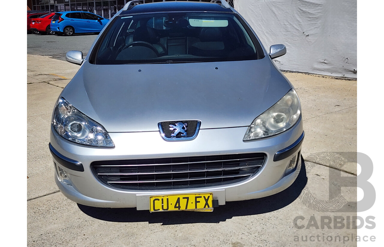 01/2007 Peugeot 407 ST HDi Touring Executive MY06 UPGRADE 4d Wagon Silver 2.0L