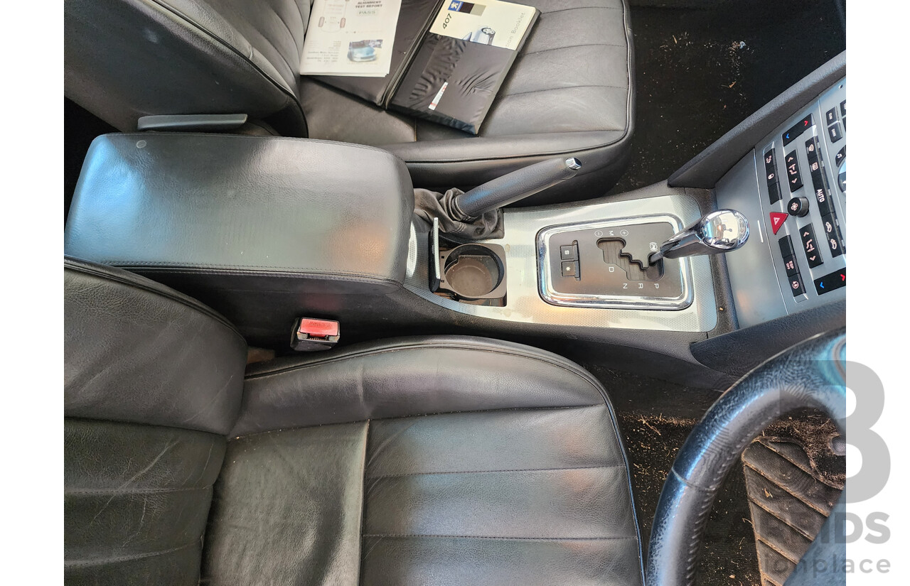 01/2007 Peugeot 407 ST HDi Touring Executive MY06 UPGRADE 4d Wagon Silver 2.0L